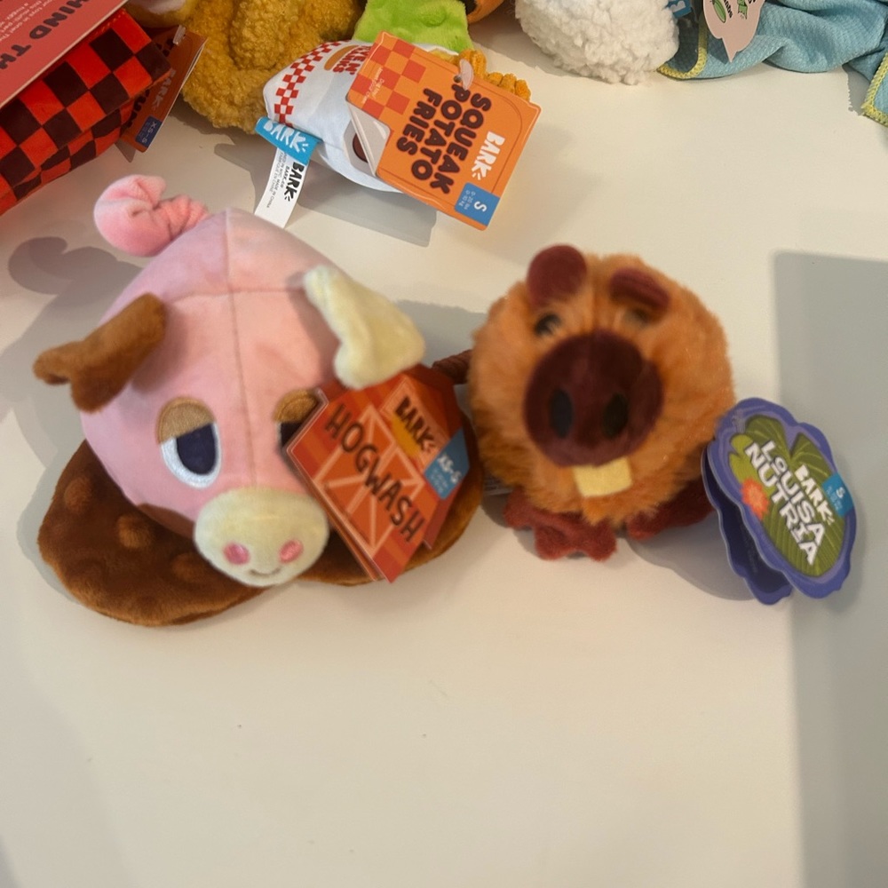 SOLD Dog toys never used